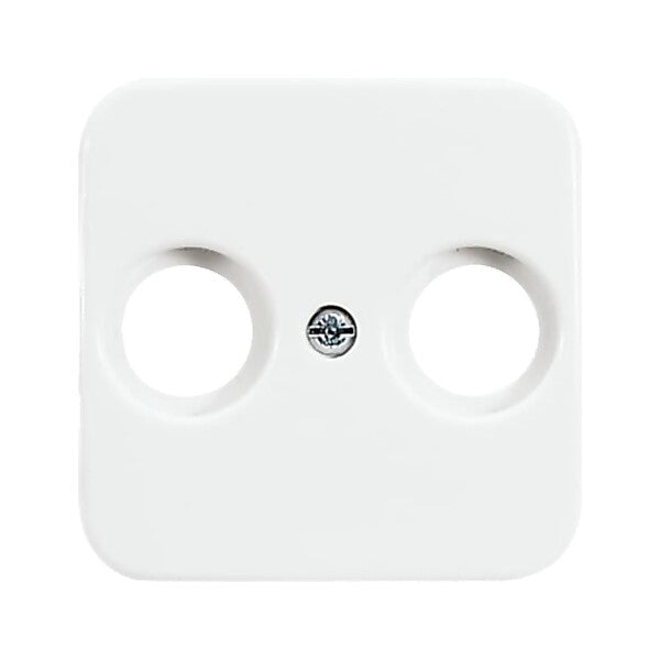Busch-Jaeger Zentralscheibe aws f.Antennendose 2Loch 2531-214